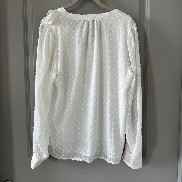 J. Crew Ruffle Collared Blouse - Picture 3 of 7